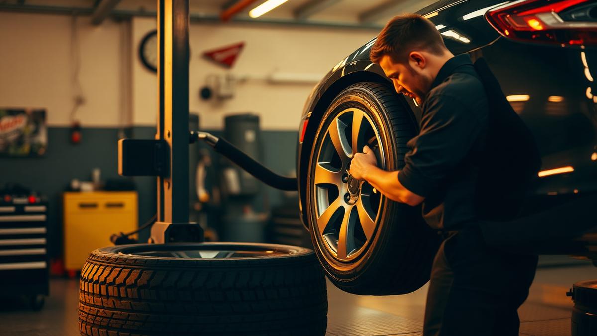 Sezonowa wymiana opon na letnie Pobiedziska 2026 – serwis Malina Garage